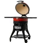 Kamado Joe Konnected Joe 18-Inch Digital Charcoal Grill and Smoker with Cart - Image 10