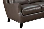 Kenilworth 84 Inch Wingback Leather Sofa - Image 6