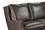 Kenilworth 84 Inch Wingback Leather Sofa - Image 5