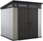 Keter Outdoor Storage Sheds, for House, Patio & Yard, Plastic Resin, Artisan, 7×7 Ft, Gray - Image 3