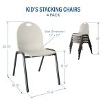 Kid's Stacking Chairs-4 Pack - Image 25