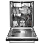 KitchenAid 24″ Fully-Integrated Built-In Dishwashers with 30 Total Wash Jets in PrintShield Stainless Steels - Image 2