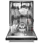 KitchenAid 24″ Fully-Integrated Built-In Dishwashers with 30 Total Wash Jets in PrintShield Stainless Steels - Image 3