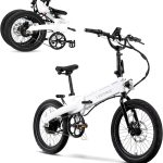 Lectric XP Lite 2.0 Long-Range Foldable Electric Commuter Bike, Arctic White - Prioka