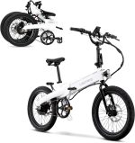 Lectric XP Lite 2.0 Long-Range Foldable Electric Commuter Bike, Arctic White - Prioka