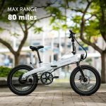 Lectric XP Lite 2.0 Long-Range Foldable Electric Commuter Bike, Arctic White - Image 2
