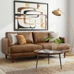Lennox Leather Sofa – Brown - Image 3