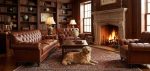 Leopold Leather Sofa - Image 5