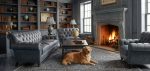Leopold Leather Sofa - Image 2