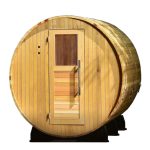 Lewisburg 6-8 Person Barrel Sauna - Image 5
