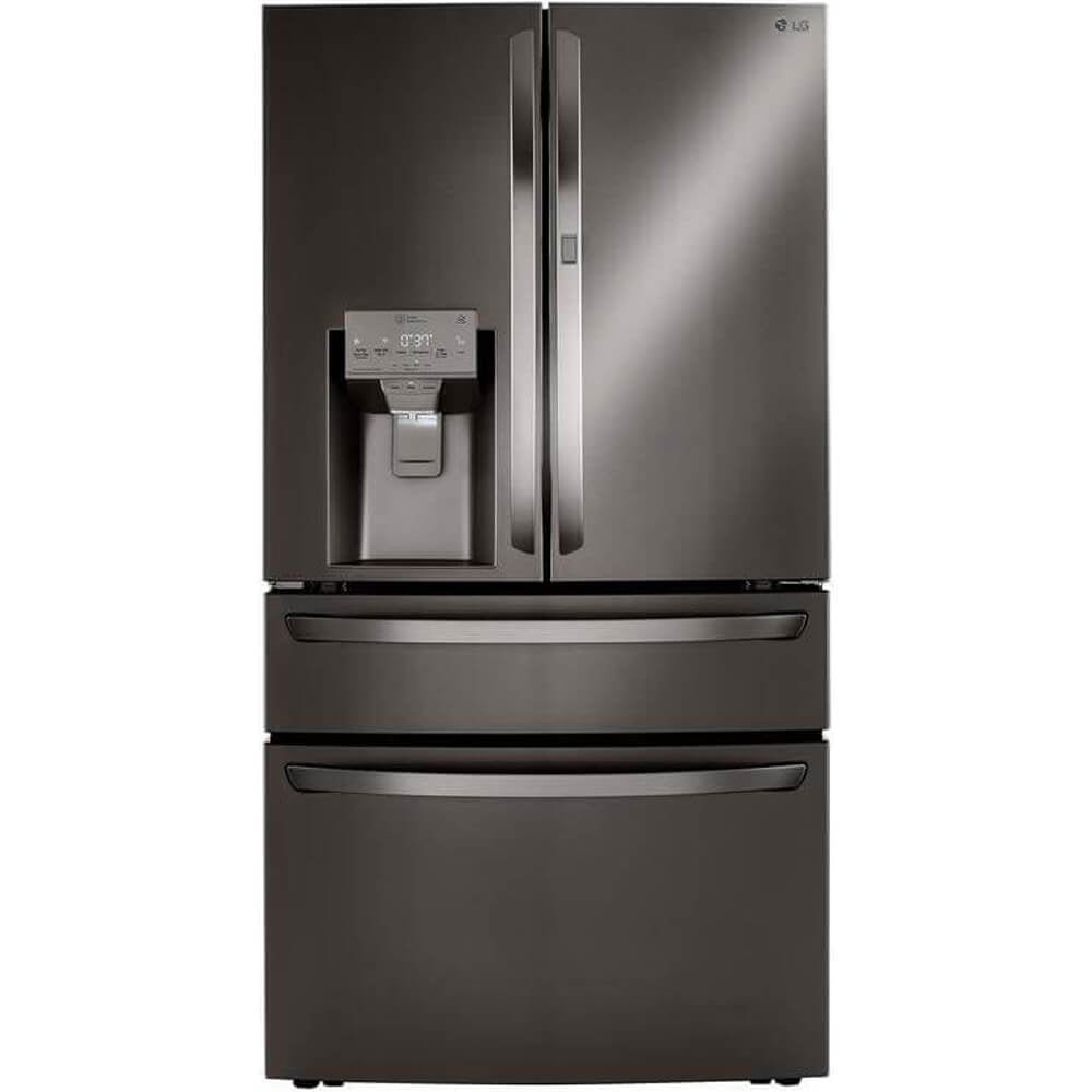 lg-30-cu-ft-36-inch-wide-french-door-refrigerator-stainless-steel-7297839 Lg 30 cu. ft. 36 Inch Wide French Door Refrigerator Stainless Steel - Image 1