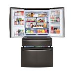 Lg 30 cu. ft. 36 Inch Wide French Door Refrigerator Stainless Steel - Image 2