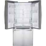 LG LFDS22520S 22 Cu. Ft. Stainless French Door Refrigerator - Image 3