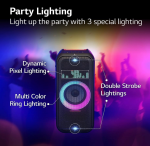 LG XBOOM XL7 Portable Tower Speaker 250W Pixel LED Lighting 20 Hrs Battery XL7S - Image 9