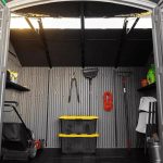 Lifetime 10 ft. x 8 ft. Outdoor Storage Shed, Gray - Image 9