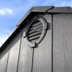 Lifetime 15 ft. x 8 ft. Dual Entry Outdoor Storage Shed, Gray - Image 5