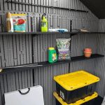 Lifetime 15 ft. x 8 ft. Dual Entry Outdoor Storage Shed, Gray - Image 7