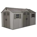 Lifetime 15 Ft X 8 Ft Outdoor Storage Sheds – 60318 - Prioka