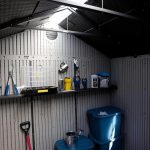 Lifetime 8 ft. x 10 ft. Outdoor Plastic Storage Shed with Floor and Windows (Model 60238) - Image 5