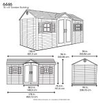 Lifetime Garden Shed – 15 ft. x 8 ft. - Image 4