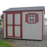 Little Cottage Company Value Workshop 8X8 Wood Sheds - Image 3