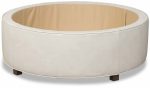 Lulu Leather Storage Ottoman - Image 4