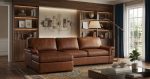 Lusso Leather Sofa With Chaise - Image 5