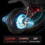 M YUME SCOOTER Y11+ Dual Motors 6000W 50 Miles Long Range and 50 mph Fastests Electric Scooters for Adults - Image 7