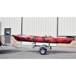 Malone EcoLight Single Kayak Trailer Package (1 Set Bunks) - Image 3