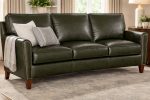 Manning Leather Sofa - Image 7