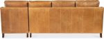 Marleigh Leather Sofa With Chaise - Image 2