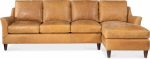 Marleigh Leather Sofa With Chaise - Image 4