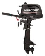 Mercury 5hp Tiller FourStroke Outboard Motor – 15″ Shaft, Manual Tilt/Trim, Manual Start - Prioka