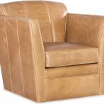 Mila Leather Swivel Chair