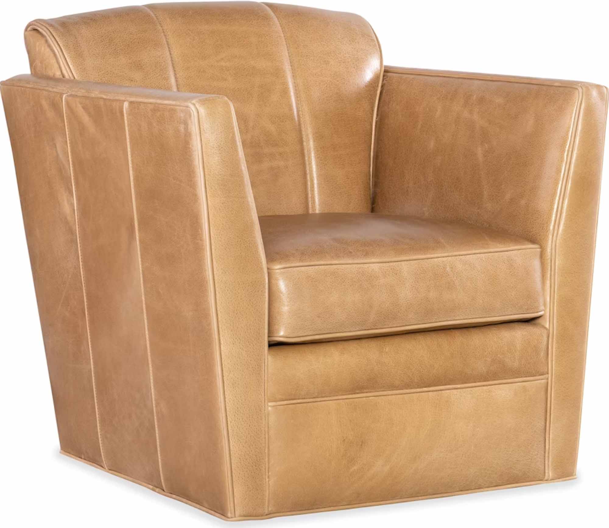 mila-leather-swivel-chair-1600222-1 Mila Leather Swivel Chair - Image 1