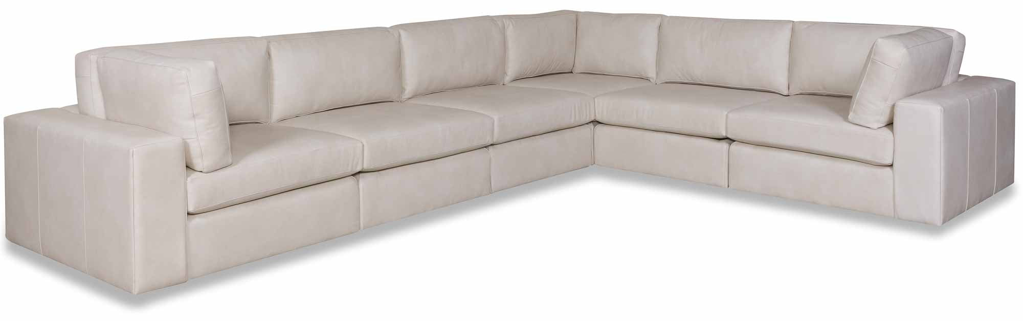 mod-leather-sectional-1651257 Mod Leather Sectional - Image 1