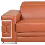 Monaco Leather Sofa – Camel - Image 7