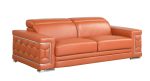 Monaco Leather Sofa – Camel - Image 4