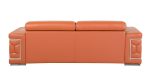 Monaco Leather Sofa – Camel - Image 3