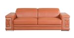 Monaco Leather Sofa – Camel - Image 6
