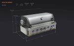 Mont Alpi 805 Built-In Gas Grills - Image 4