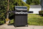 Monument Grills Denali 425 Black Smart Tech Propane Gas Grills - Prioka