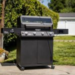 Monument Grills Denali 425 Black Smart Tech Propane Gas Grills - Prioka