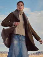 Nicole Sheepskin Coat - Image 3