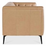 Nicolla Leather Sofa Light Brown - Image 5