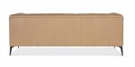 Nicolla Leather Sofa Light Brown - Image 6