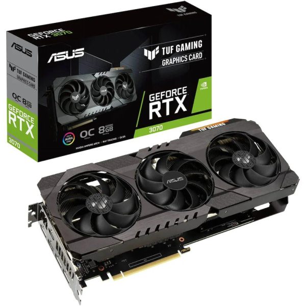 NVIDIA ASUS TUF Gaming GeForce RTX 3070 Graphics Card (TUF-RTX3070-O8G-GAMING) - Prioka