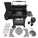 Oklahoma Joe’s Rider 900 DLX Pellet Grills and Smoker - Image 4