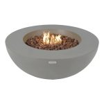 Orren Ellis Lunar Bowl / Roca Outdoor Concrete Fires Pits