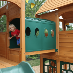 Paramount Wooden Swing Set / Playset - Image 11